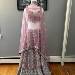 Dusty Pink Lehenga
